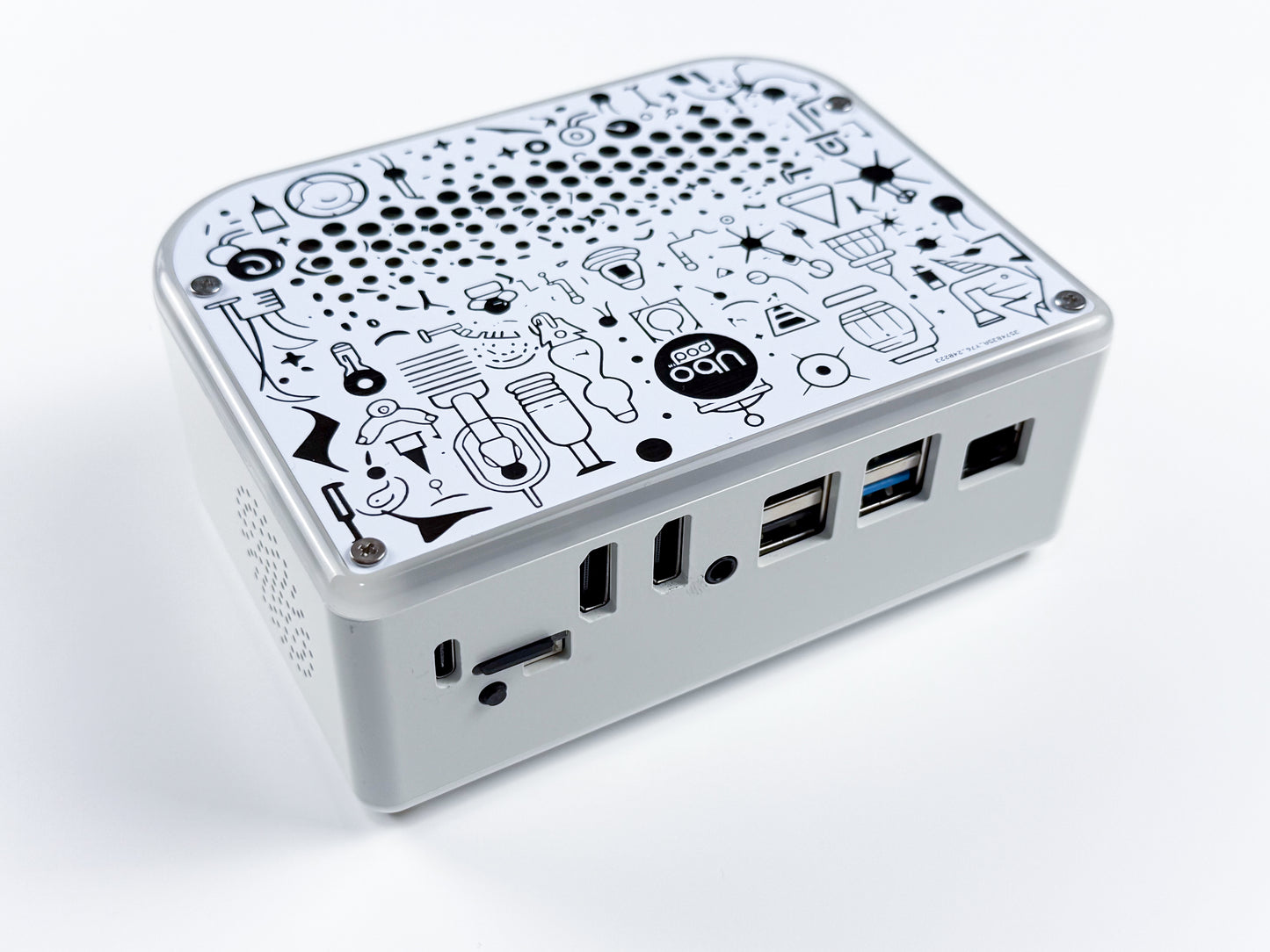 Ubo Case 4 - Customizable Enclosure for Raspberry Pi 4