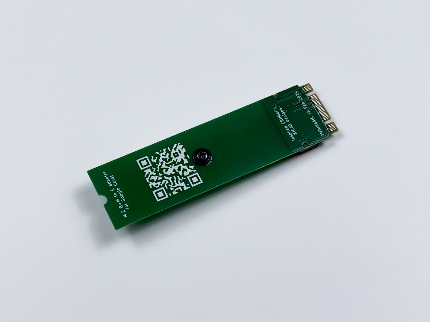 Open Source M.2 M-Key to A/E-Key Adapter (Google Coral, etc)