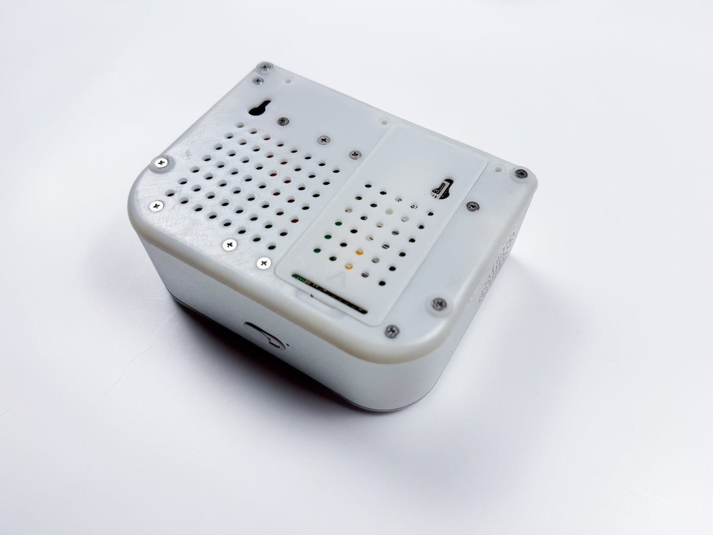 3D printed bottom tray (with quick access snap-on cover)