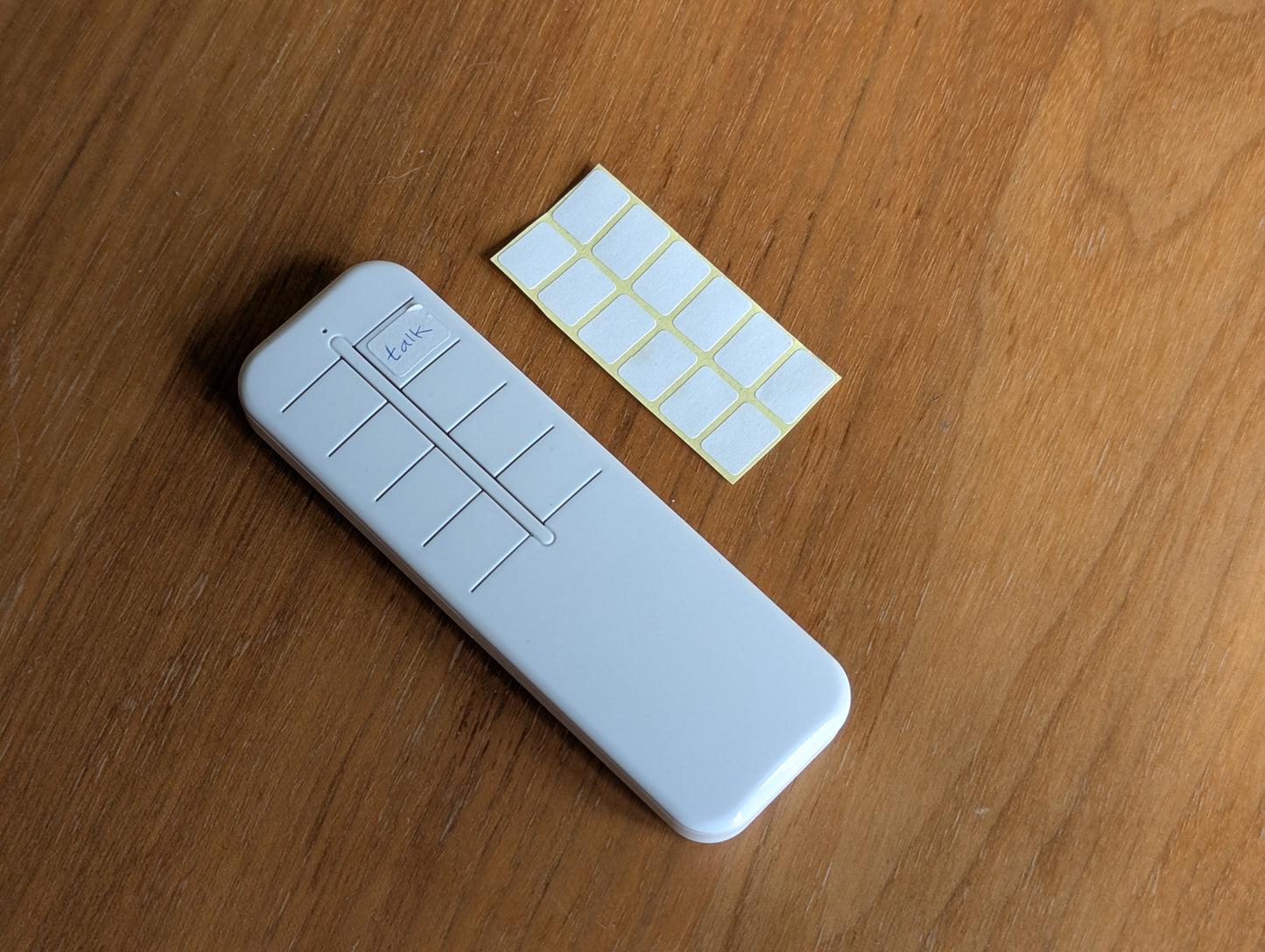 8-button Infrared Remote with labels