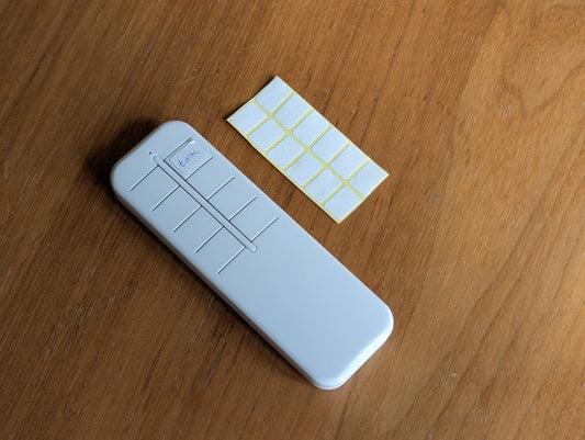 8-button Infrared Remote with labels