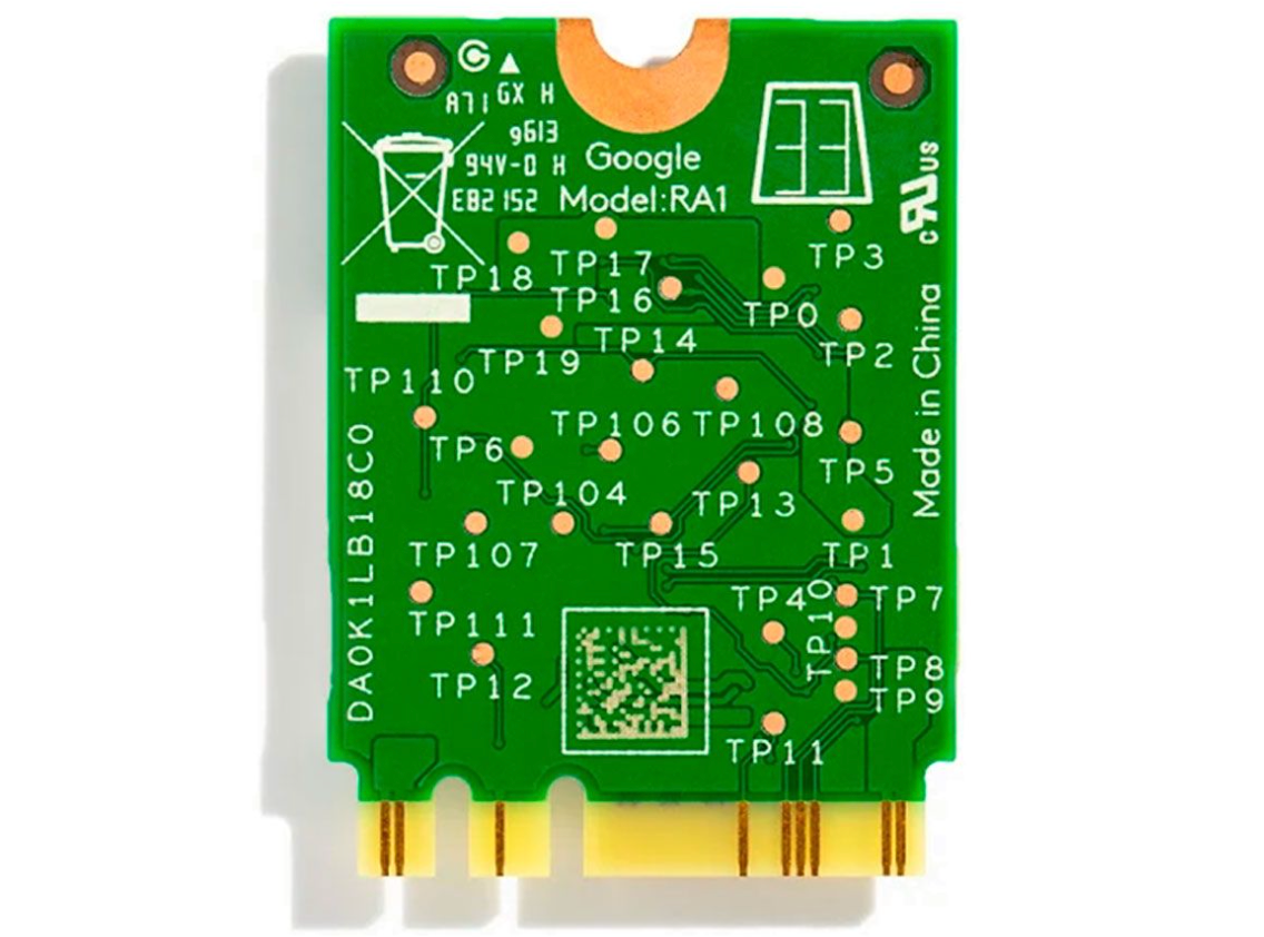 Google Coral M.2 Accelerator A+E key AI Accelerator
