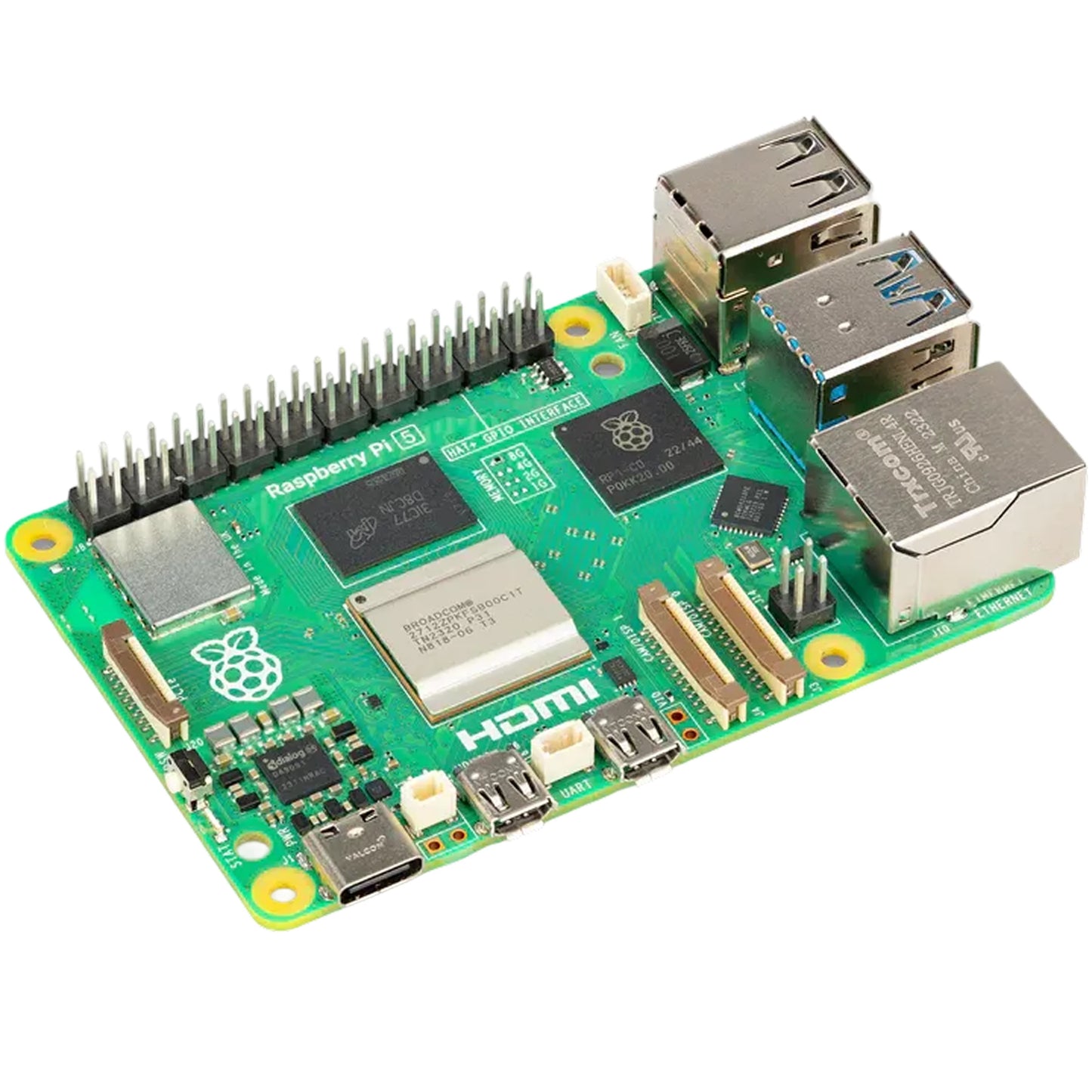 Raspberry Pi 5 with 4GB or 8GB RAM